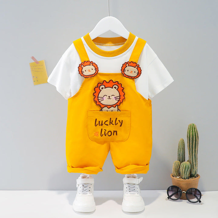 Summer Fun with Our Cartoon Overalls