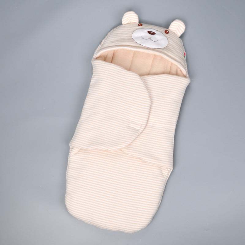 Newborn Winter Thick Cotton Sleeping Bag Blanket