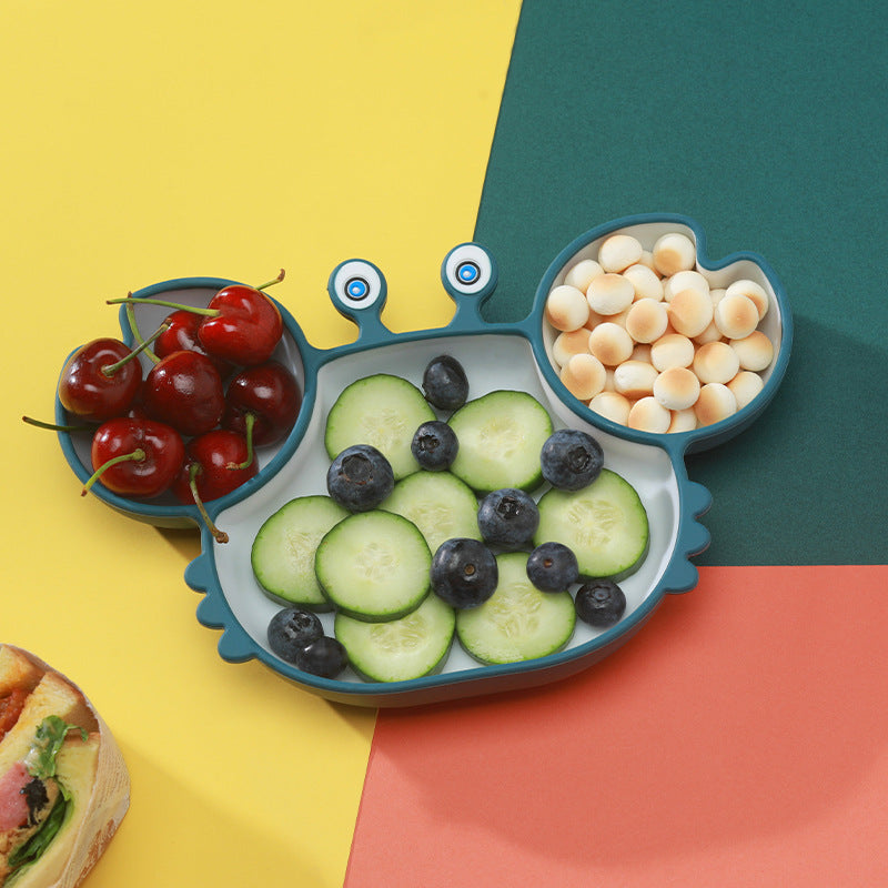 Silicone Non-Slip Baby Feeding Plate and Bowl Set