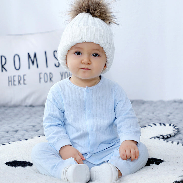 Cotton Baby Onesies Newborn Spring and Autumn Pajamas
