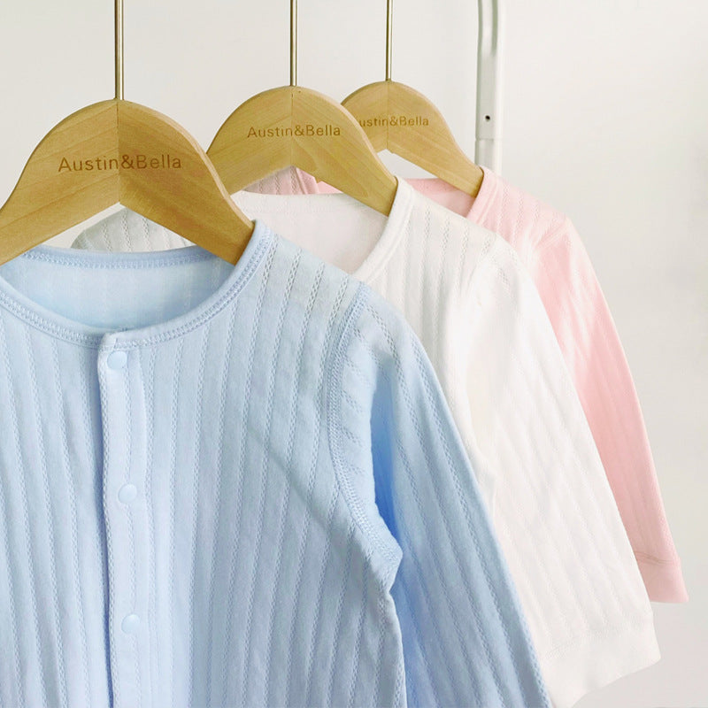 Cotton Baby Onesies Newborn Spring and Autumn Pajamas