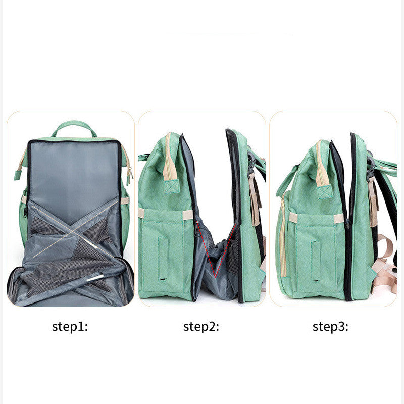 Large Capacity Baby Diaper Travel Backpack