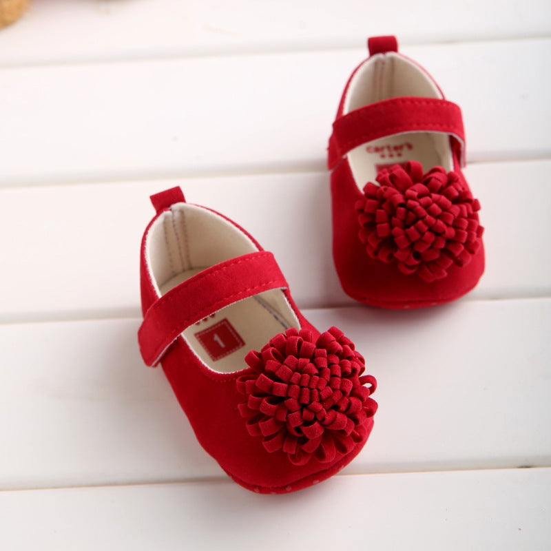 Toddler Girls Soft Sole Princess Baby Shoes