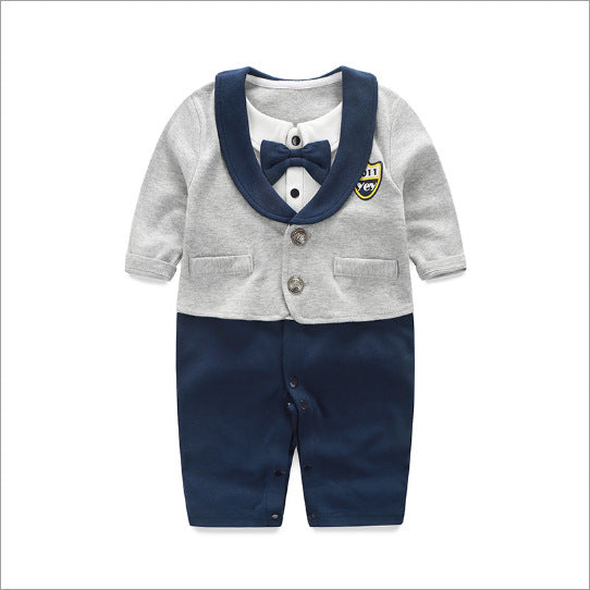 Baby Long-Sleeve Jumpsuit Spring Autumn Gentle Style