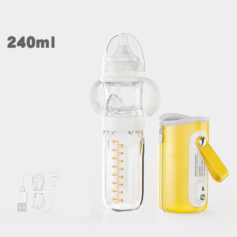 Constant Temperature USB Baby Bottle with Heating and Insulation Cover