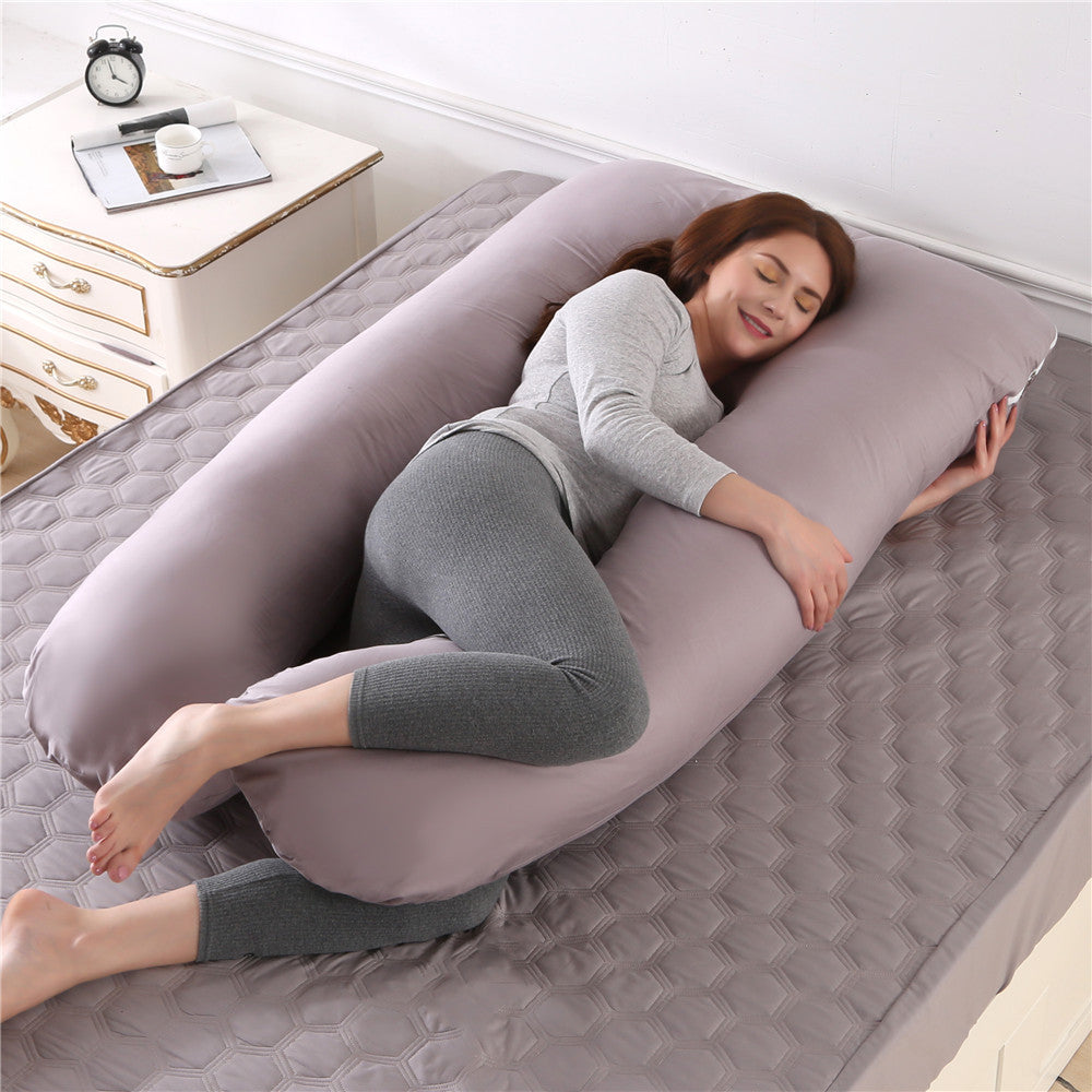 U-Shaped Pregnancy Sleeping Support Pillow for Side Sleepers