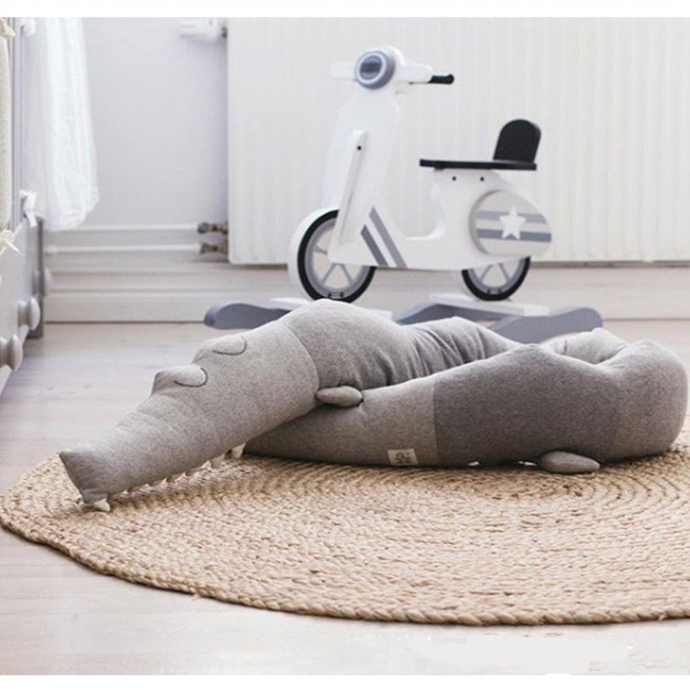 Cartoon Baby Crib Bumper Pillow