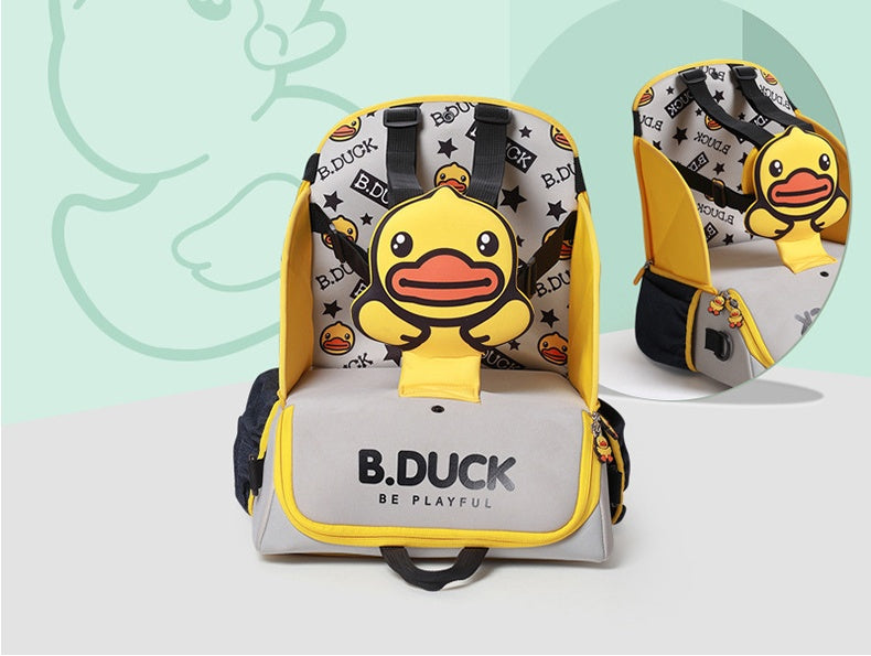 Multifunctional Baby Diaper Bag with Portable Child Dining Chair