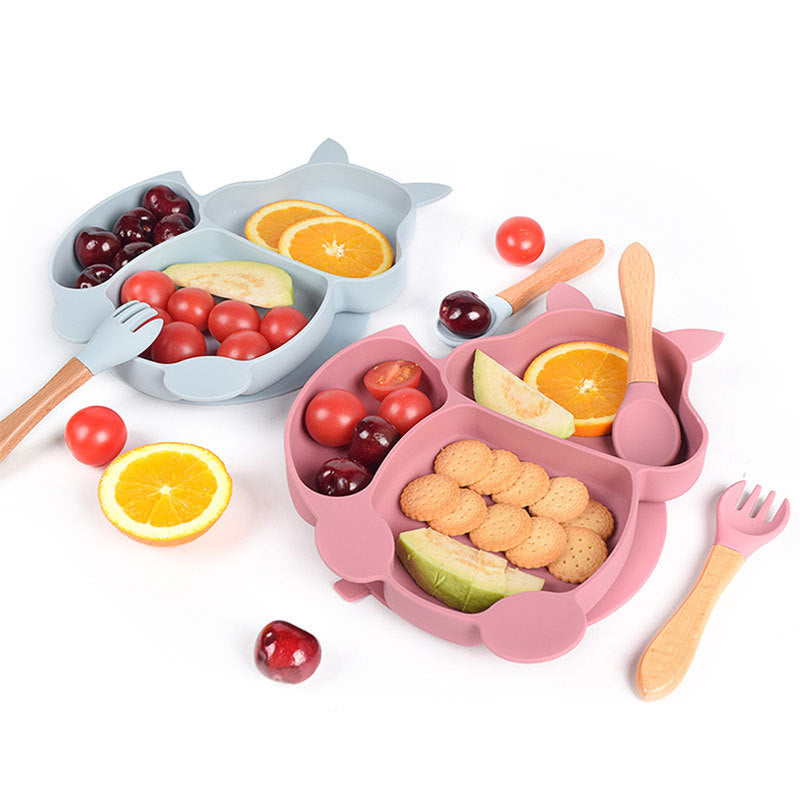 Silicone Baby Feeding and Complementary Food Training Set