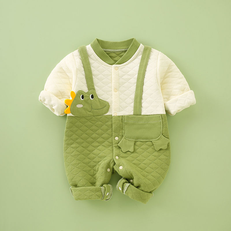 Warm Long Sleeve Baby Romper