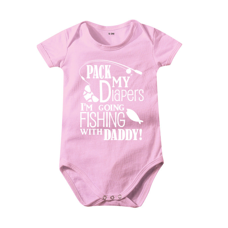 Baby Cotton Printed Bodysuit Romper Jumpsuit