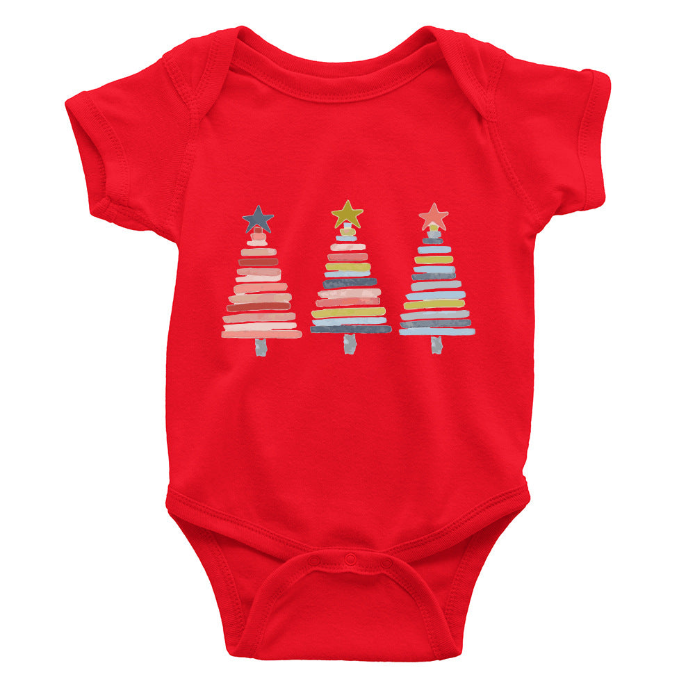 Baby Romper Cotton Short Sleeve Rompers Coating