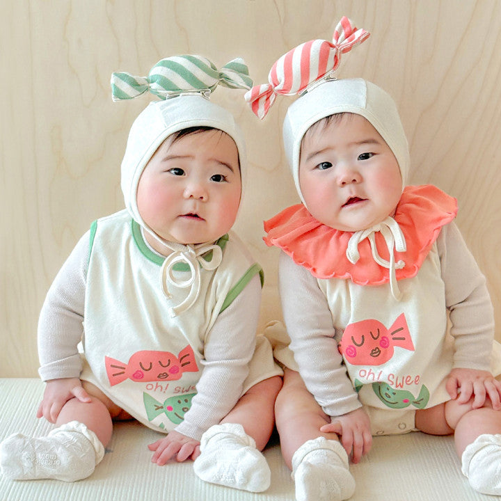 Korean Candy Print Baby Romper Suit