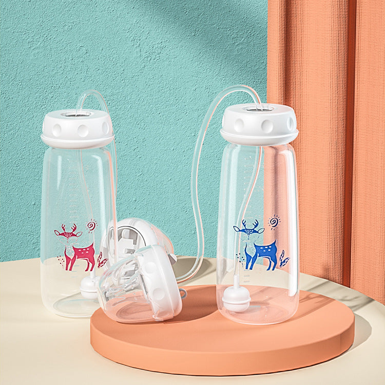 Baby Hand-free Standard Diameter 240ml Feeding Bottle