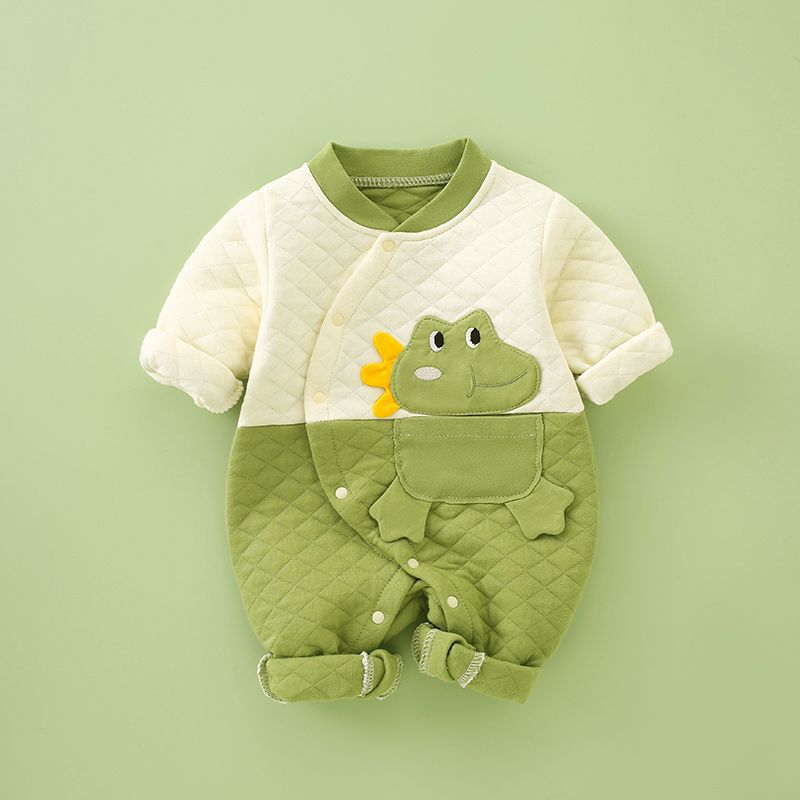 Warm Long Sleeve Baby Romper