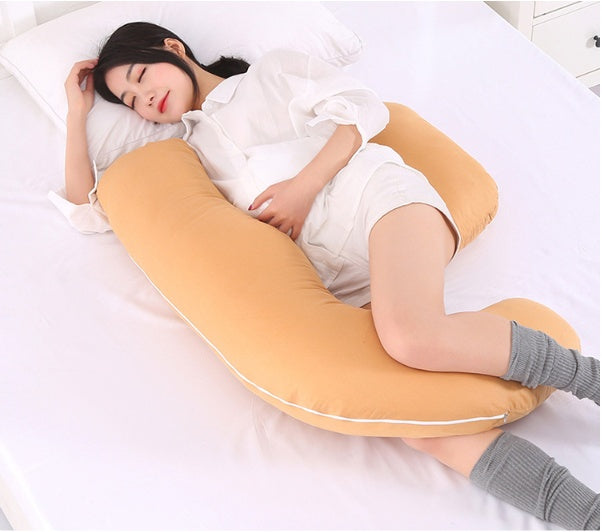 Multi-Functional U-Shaped Maternity and Side Sleeping Pillow