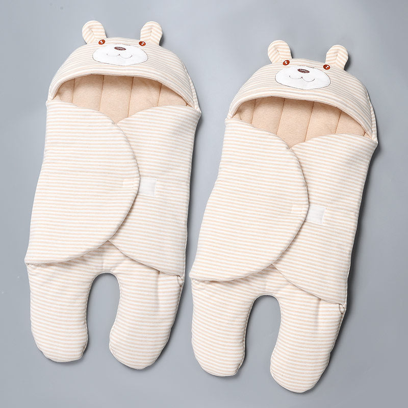 Newborn Winter Thick Cotton Sleeping Bag Blanket