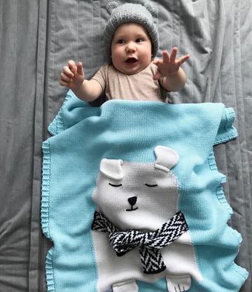 Cartoon Animal Baby Blanket