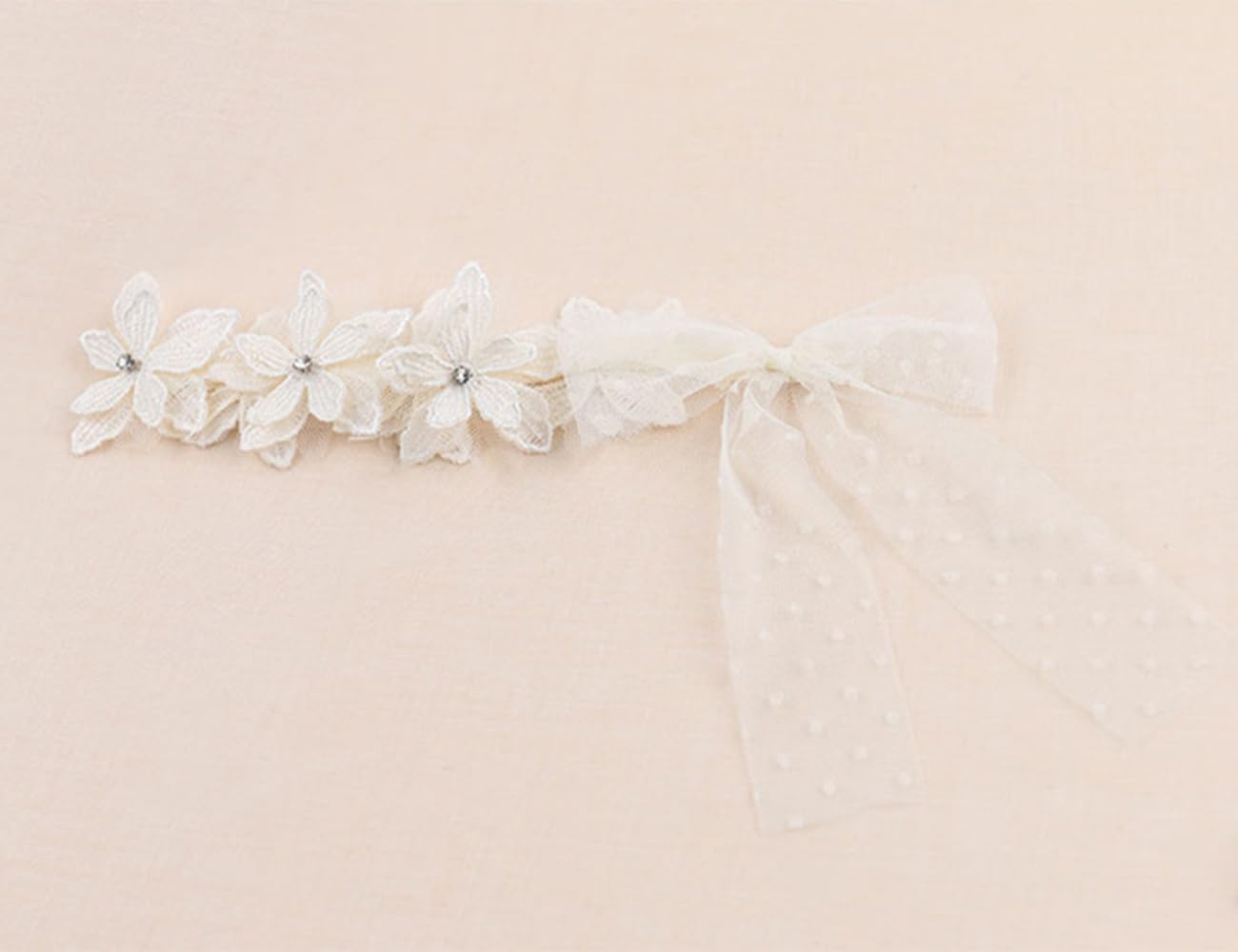 Baby Girls Lace Floral Bow Headband Hair Accessories
