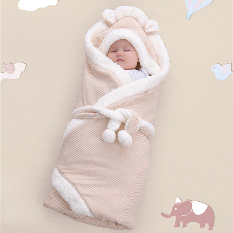 Home Baby Warm Lambswool Cuddle Blanket