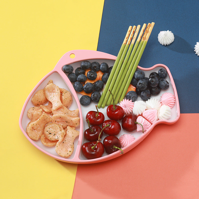 Silicone Non-Slip Baby Feeding Plate and Bowl Set