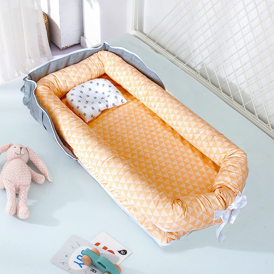Portable Foldable Cotton Baby Crib for Newborns