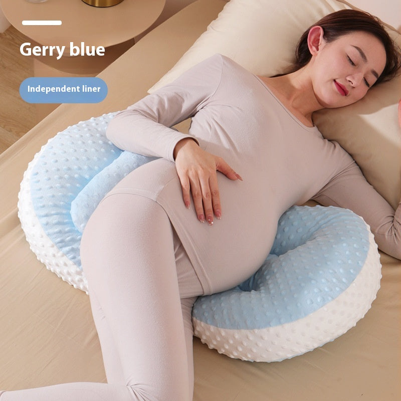Multifunctional U-Shaped Maternity Waist Support Pillow