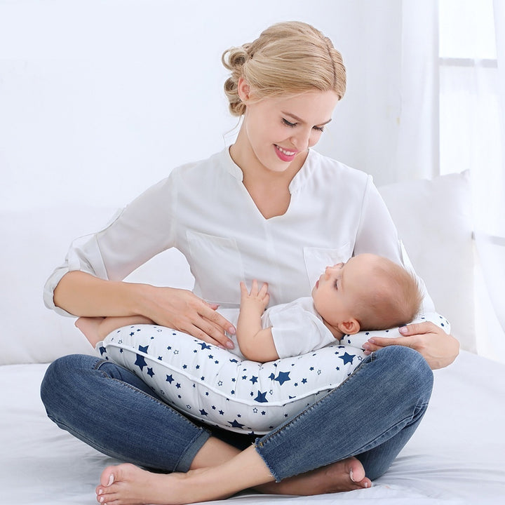 Multifunctional U-Shaped Baby Feeding and Breastfeeding Pillow