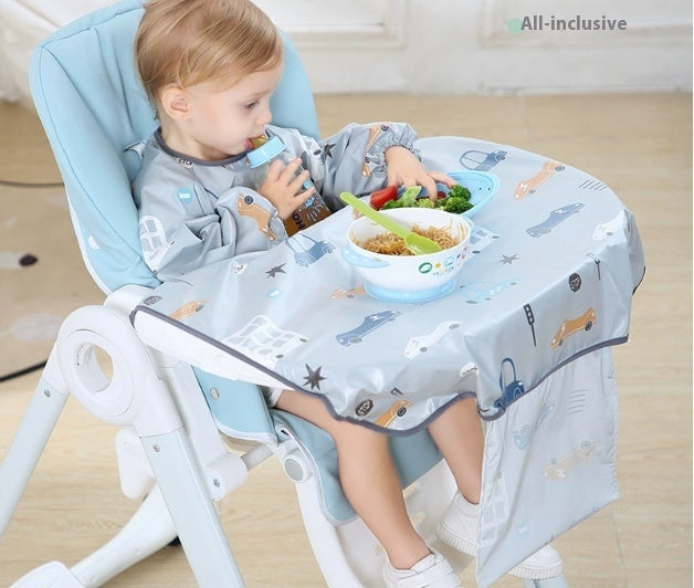 Baby Feeding Bib Cover Anti-Dirty Dining Gown