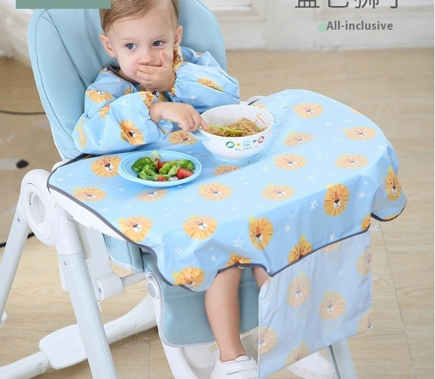 Baby Feeding Bib Cover Anti-Dirty Dining Gown