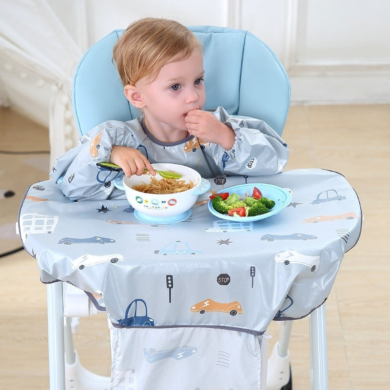 Baby Feeding Bib Cover Anti-Dirty Dining Gown