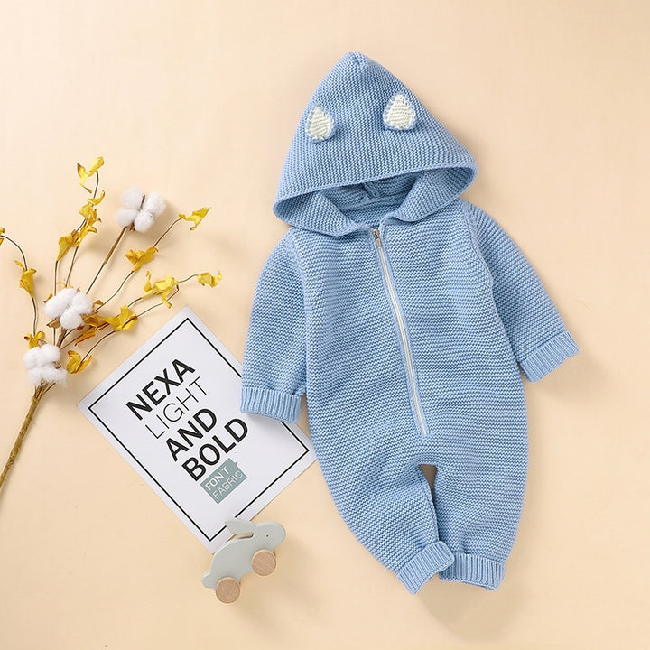 Baby Zipper One-Piece Romper Jumpsuit