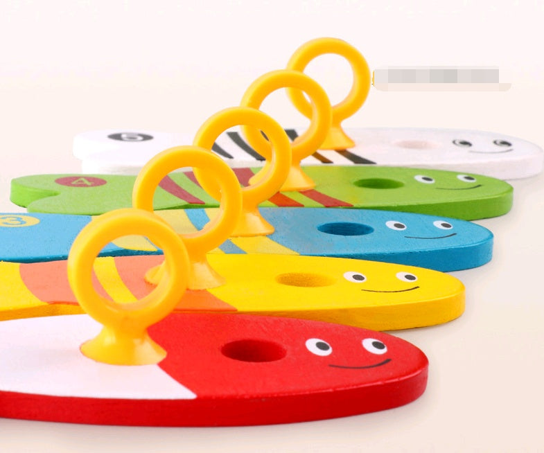 Children's Educational Wooden Fishing Toy Early Learning Game