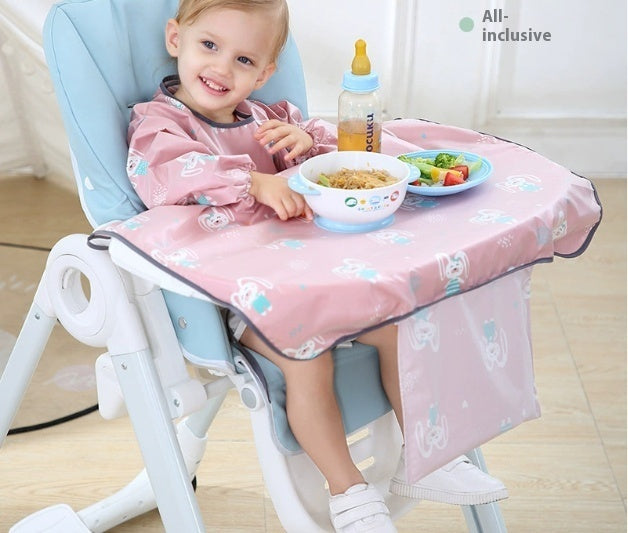 Baby Feeding Bib Cover Anti-Dirty Dining Gown