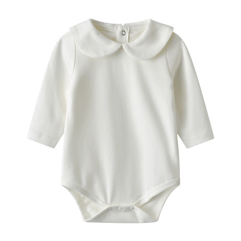 Fox Print Knitted Baby Romper Spring & Autumn Jumpsuit