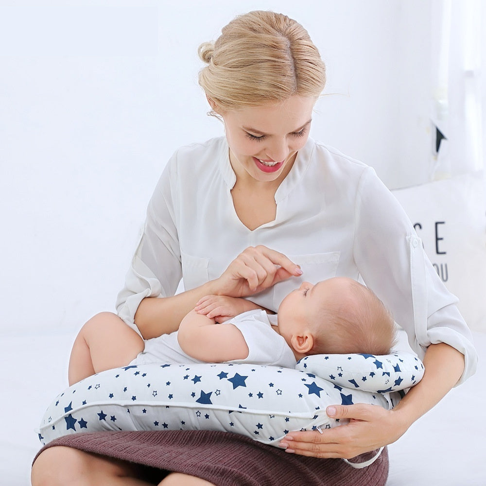 Multifunctional U-Shaped Baby Feeding and Breastfeeding Pillow