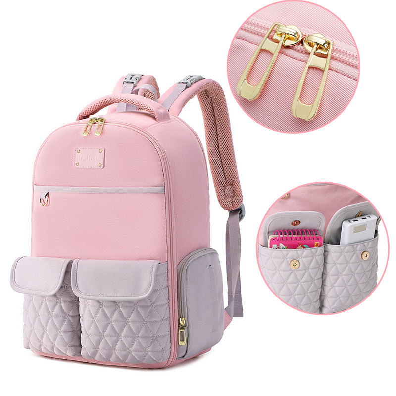 Large Capacity Multi-Pocket Baby Diaper Backpack