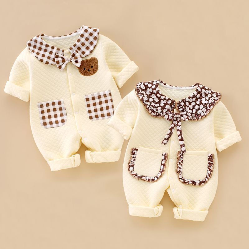 Warm Long Sleeve Baby Romper