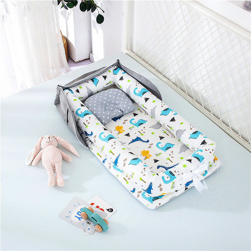 Portable Foldable Cotton Baby Crib for Newborns