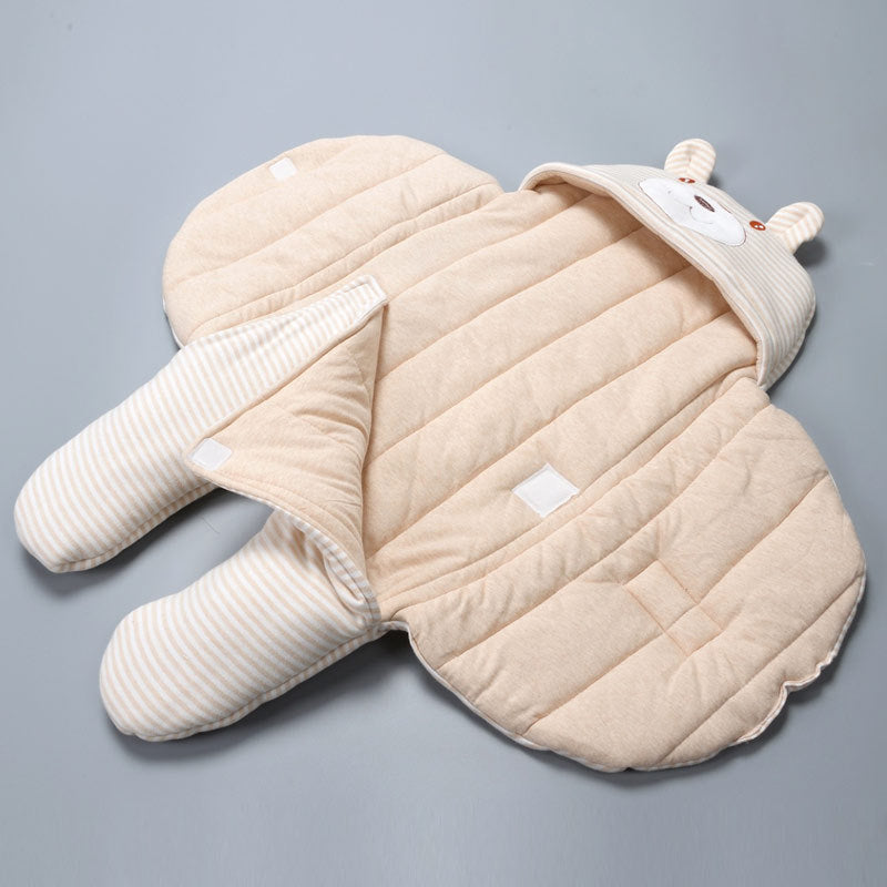 Newborn Winter Thick Cotton Sleeping Bag Blanket