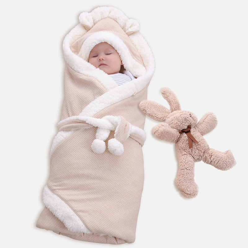 Home Baby Warm Lambswool Cuddle Blanket