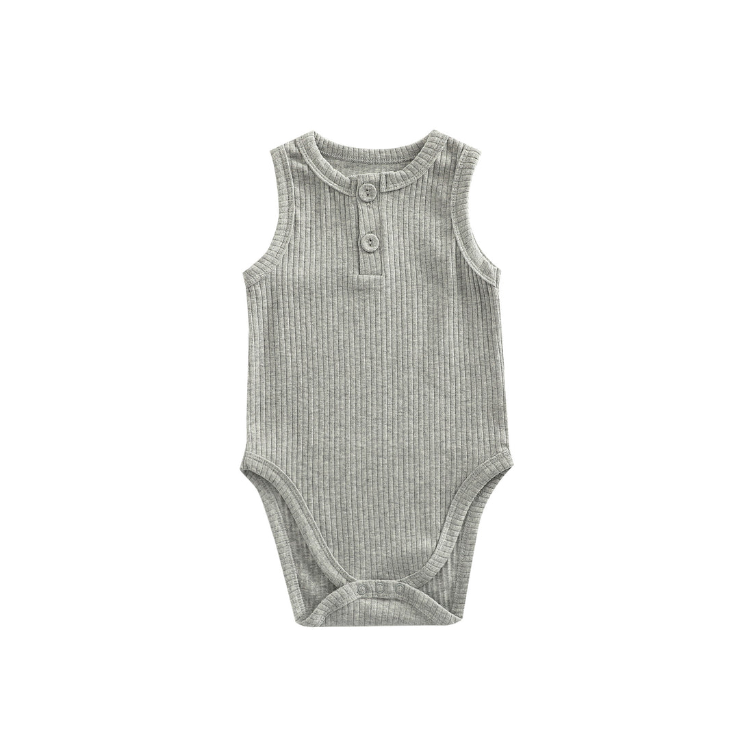Baby Girl Cotton Stripe Vest Romper