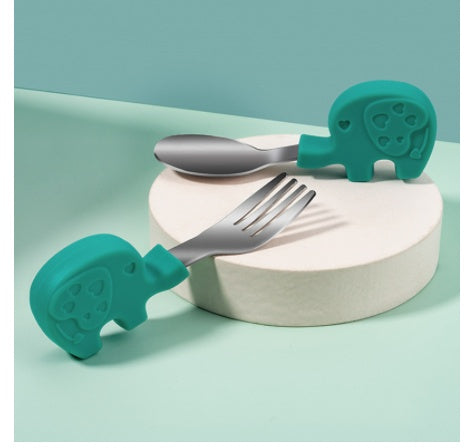 Silicone Non-Slip Baby Feeding Plate and Bowl Set