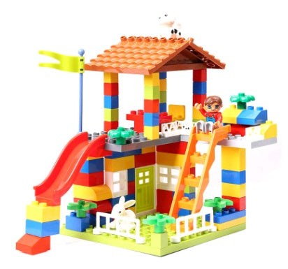 Children's City Puzzle Building Blocks Early Learning Toy