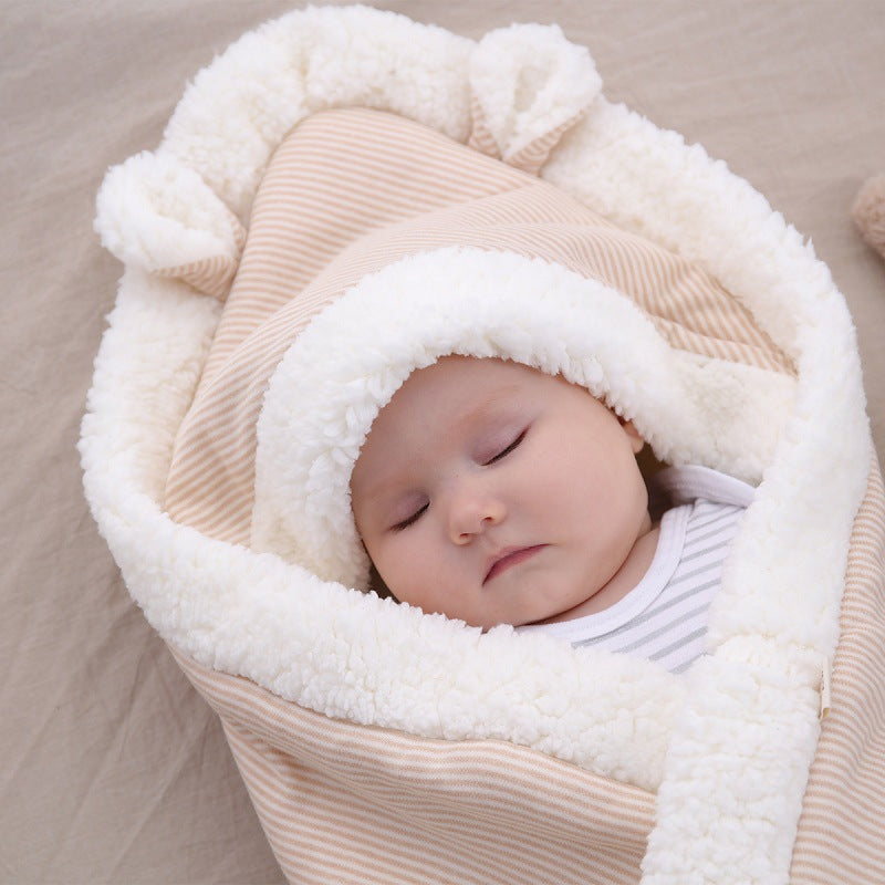Home Baby Warm Lambswool Cuddle Blanket