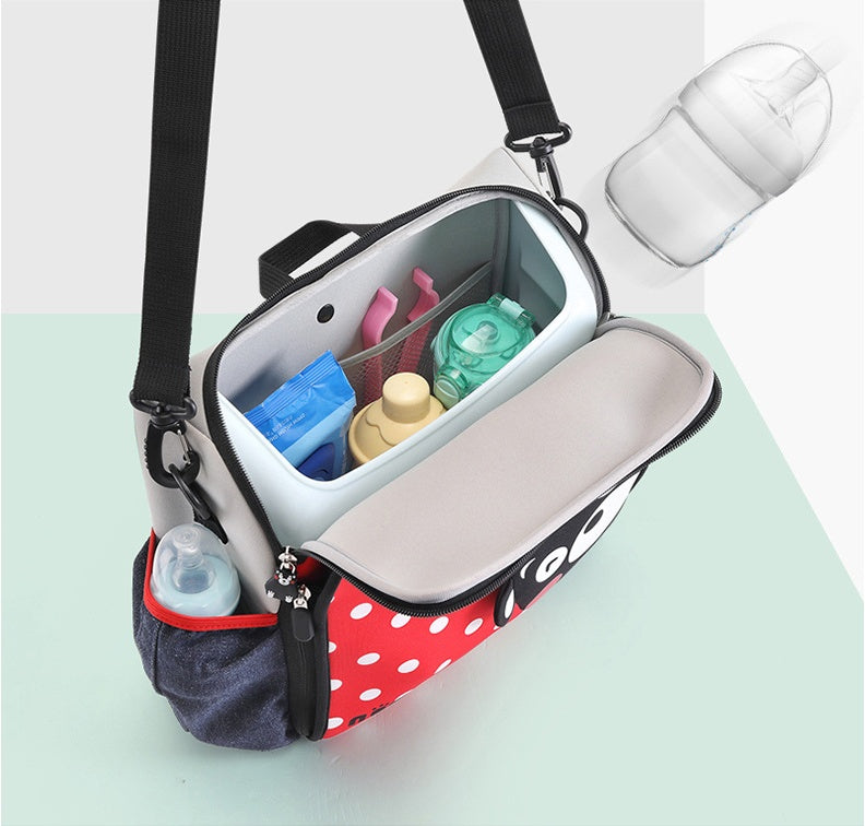 Multifunctional Baby Diaper Bag with Portable Child Dining Chair