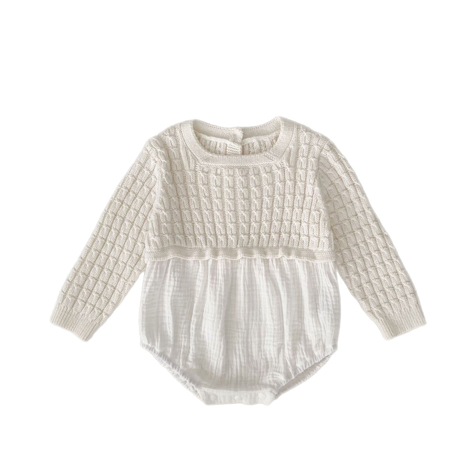 Spring And Autumn Baby Girl Infant Rompers