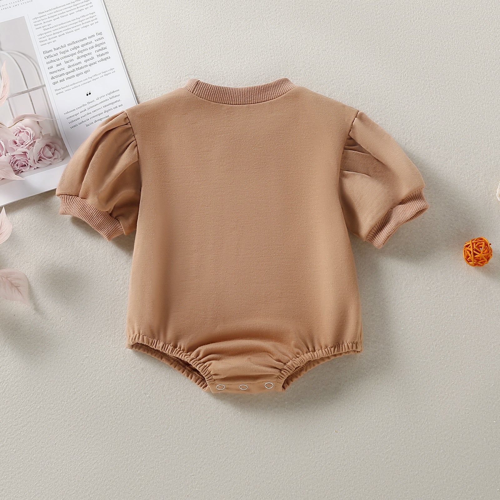 Baby Half Sleeve Triangle Romper