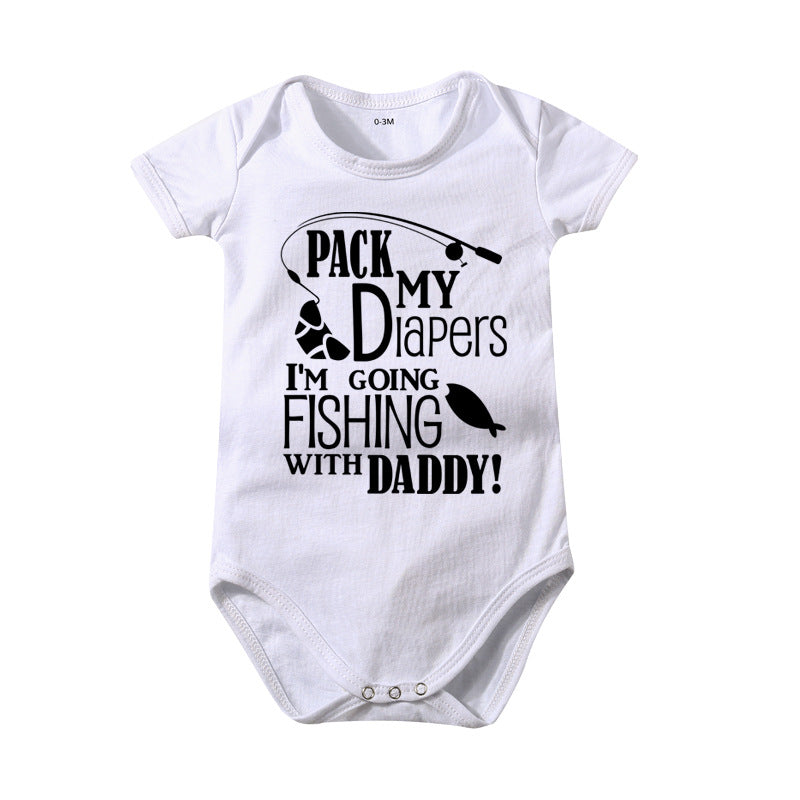 Baby Cotton Printed Bodysuit Romper Jumpsuit