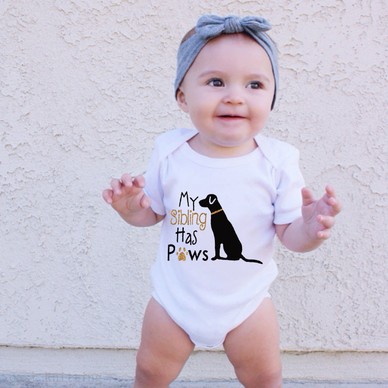 Baby Cotton Printed Romper One-Piece